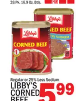 C Town LIBBY'S CORNED BEEF offer