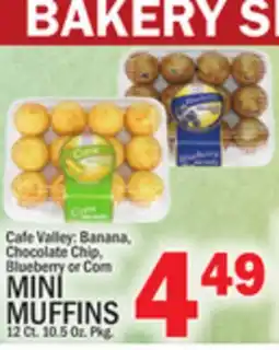 C Town CAFE VALLEY MINI MUFFINS offer