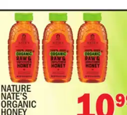 C Town NATURE NATE'S ORGANIC HONEY offer