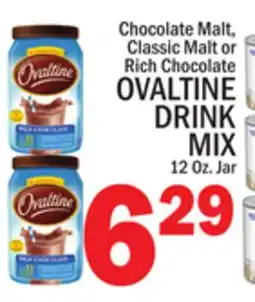 C Town OVALTINE DRINK MIX offer