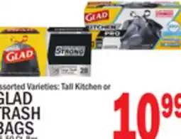 C Town GLAD TRASH BAGS offer