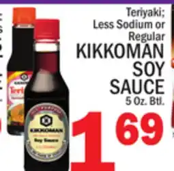 C Town KIKKOMAN SOY SAUCE offer