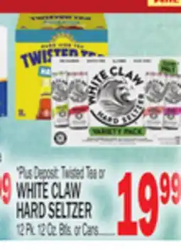 C Town WHITE CLAW HARD SELTZER offer