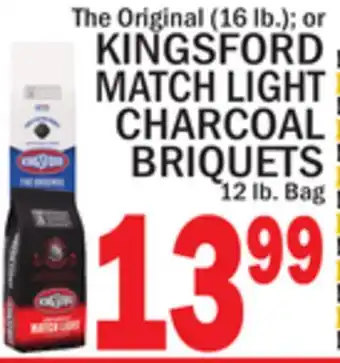 C Town KINGSFORD MATCH LIGHT CHARCOAL BRIQUETS offer
