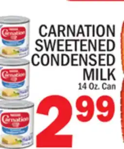 C Town CARNATION SWEETENED CONDENSED MILK offer