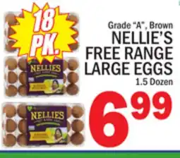 C Town NELLIE'S FREE RANGE LARGE EGGS offer