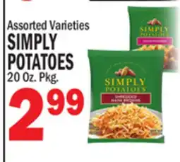 C Town SIMPLY POTATOES offer