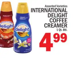 C Town INTERNATIONAL DELIGHT COFFEE CREAMER offer