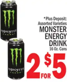 C Town MONSTER ENERGY DRINK offer