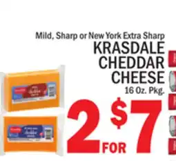 C Town KRASDALE CHEDDAR CHEESE offer