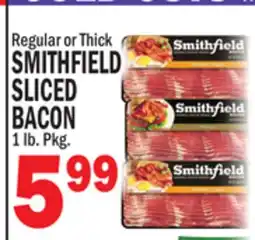 C Town SMITHFIELD SLICED BACON offer