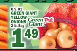 C Town GREEN GIANT YELLOW ONIONS offer