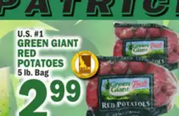 C Town GREEN GIANT RED POTATOES offer
