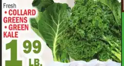 C Town COLLARD GREENS, GREEN KALE offer
