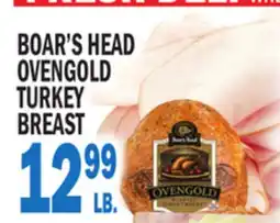 C Town BOAR'S HEAD OVENGOLD TURKEY BREAST offer