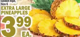 C Town EXTRA LARGE PINEAPPLES offer