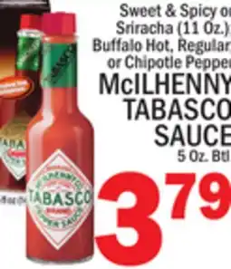 C Town McILHENNY TABASCO SAUCE, 5 Oz. Btl offer