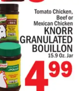 C Town KNORR GRANULATED BOUILLON offer