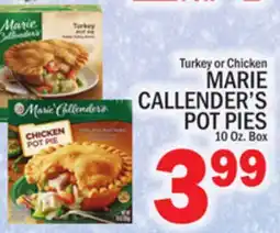 C Town MARIE CALLENDER'S POT PIES offer