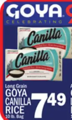 C Town GOYA CANILLA RICE offer