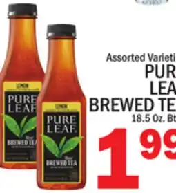 C Town PURE LEAF BREWED TEA offer