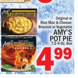 C Town AMY'S POT PIE offer