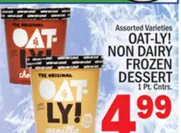 C Town OAT-LY! NON DAIRY FROZEN DESSERT offer