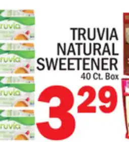 C Town TRUVIA NATURAL SWEETENER offer