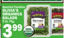 C Town OLIVIA'S ORGANICS SALADS offer