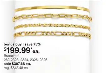 JC Penney Bracelets‡ offer
