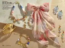 JC Penney Bijoux Bar jewelry & hair accessories offer