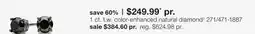 JC Penney 1 ct. t.w. color-enhanced natural diamond‡ offer