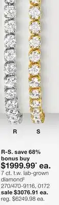 JC Penney 7 ct. t.w. lab-grown diamond‡ offer