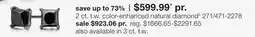 JC Penney 2 ct. t.w. color-enhanced natural diamond‡ offer