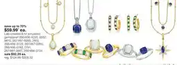 JC Penney Lab-created &/or simulated gemstone § offer