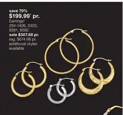 JC Penney Earrings◊ offer