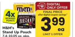 ACME M & M's Stand Up Pouch offer