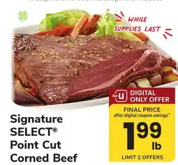 ACME Signature SELECT Point Cut Corned Beef offer