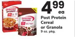 ACME Post Protein Cereal or Granola offer