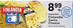ACME Finlandia Swiss Cheese and Lacey Swiss offer