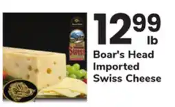 ACME Boar's Head Imported Swiss Cheese offer