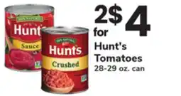 ACME Hunt's Tomatoes offer