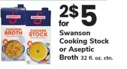 ACME Swanson Cooking Stock or Aseptic Broth offer