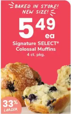 ACME Signature SELECT Colossal Muffins offer