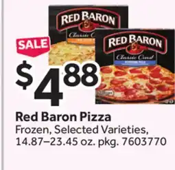 Stop&Shop Red Baron Pizza offer