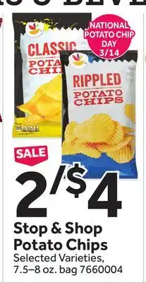 Stop&Shop Stop & Shop Potato Chips offer