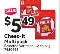 Stop&Shop Cheez-It Multipack offer