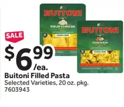 Stop&Shop Buitoni Filled Pasta offer