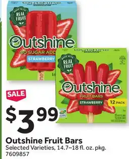 Stop&Shop Outshine Fruit Bars offer