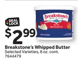 Stop&Shop Breakstone's Whipped Butter offer